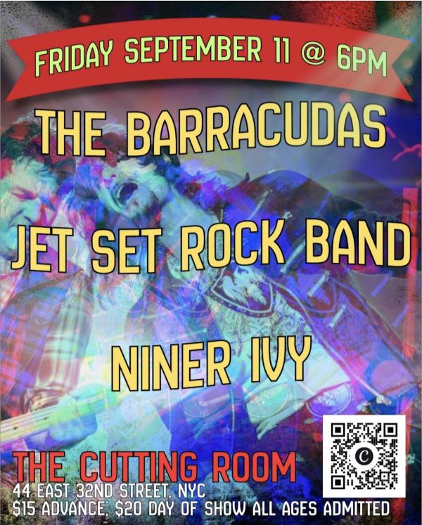 The Barracudas/Jet Set Rock Band/Niner Ivy: 